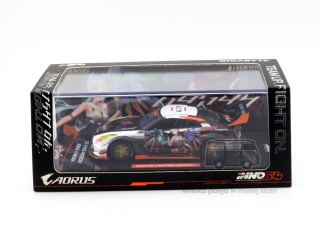 INNO64 Nissan GT-R R35 Widebody AORUS Limited Edition White Black 1:64