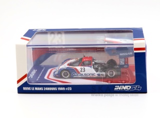 INNO64 Nissan R89C 24h Le Mans 1989 #23 Nissan Motorsport Calsonic 1:64