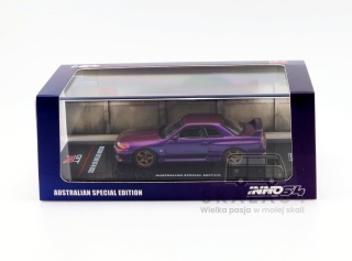 INNO64 Nissan Skyline GT-R R32 Australia Special Edition Midnight Purple 1:64