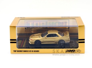 INNO64 TOP SECRET Nissan Skyline R32 BNR32 GT-R 650 Gold 1:64