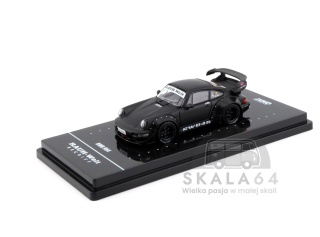 INNO64 Porsche 911 RWB 964 RAUH-Welt Begriff Black Matt Matte Black 1:64