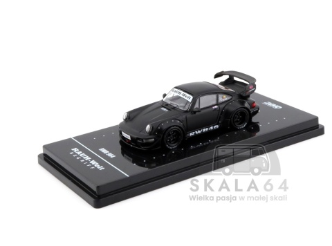 INNO64 Porsche 911 RWB 964 RAUH-Welt Begriff Black Matt Matte Black 1:64