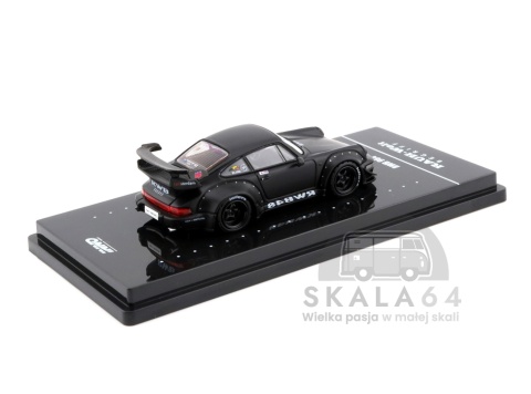 INNO64 Porsche 911 RWB 964 RAUH-Welt Begriff Black Matt Matte Black 1:64