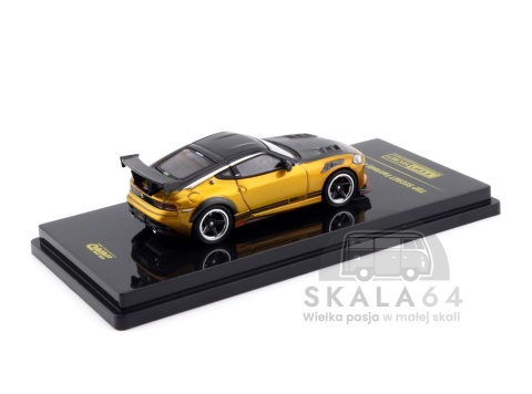 Model samochodu TOP SECRET Nissan Fairlady Z RZ34 400Z Gold w skali 1:64 - tył