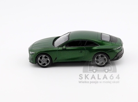 Model samochodu Bentley Batur Green w skali 1:64 - bok