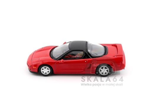 Model samochodu Honda NS-X Prototype Midship Sports 1989 Ayrton Senna w skali 1:64 - bok