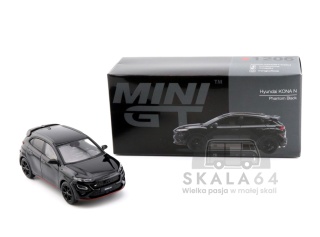 MINI GT Hyundai KONA N Phantom Black LHD MGT01206-L 1:64