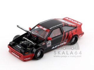 MINI GT Kaido House 214 Toyota AE86 Sprinter Trueno Kaido ADVAN KHMG214 1:64