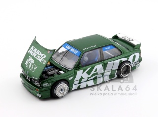 MINI GT Kaido House 242 BMW M3 E30 Kaido Works V2 Green KHMG242 1:64