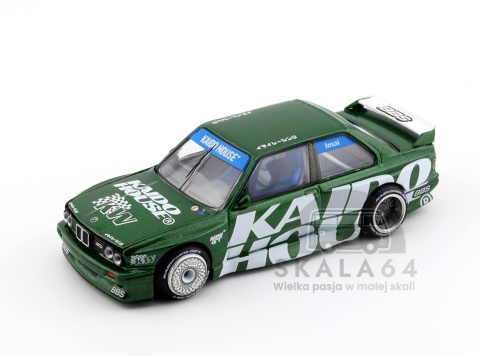 MINI GT Kaido House 242 BMW M3 E30 Kaido Works V2 Green KHMG242 1:64