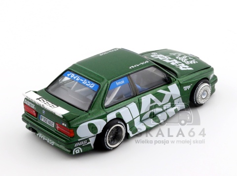 MINI GT Kaido House 242 BMW M3 E30 Kaido Works V2 Green KHMG242 1:64