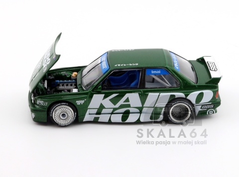 MINI GT Kaido House 242 BMW M3 E30 Kaido Works V2 Green KHMG242 1:64