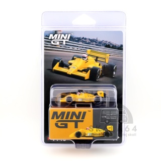 MINI GT Lotus 99T #11 Satoru Nakajima 1987 Monaco Grand Prix MGT01148-BL 1:64