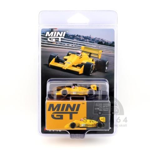 Bolid Formuły 1 Lotus 99T #11 Satoru Nakajima 1987 Monaco Grand Prix - blister