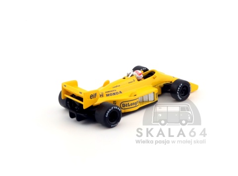 Bolid Formuły 1 Lotus 99T #11 Satoru Nakajima 1987 Monaco Grand Prix - tył