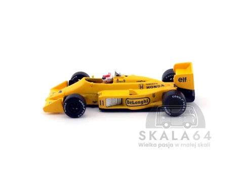 Bolid Formuły 1 Lotus 99T #11 Satoru Nakajima 1987 Monaco Grand Prix - bok