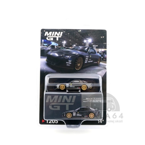 Model samochodu Mazda RX-7 RE-Amemiya Matsukiyo KOKU 3 Rotor NA-7 TAS 2025 Best Tuned Car Award w skali 1:64 - blister
