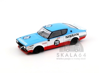MINI GT Nissan Skyline Kenmeri LB Works Liberty Walk Nissan Racing '75 Concept MGT01212-R 1:64
