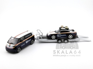 MINI GT Porsche 911 Dakar #718 & Volkswagen ID. Buzz Porsche Centrum Gelderland Roughroads Set MGTS0019 1:64