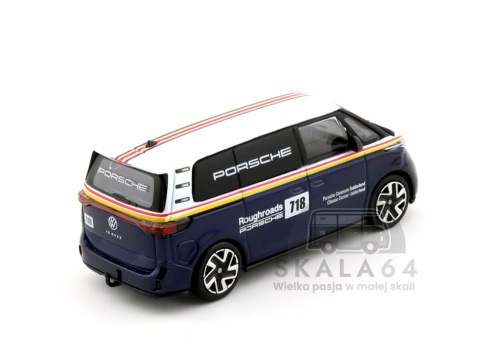 Porsche 911 Dakar #718 & Volkswagen ID. Buzz Porsche Centrum Gelderland Roughroads Set w skali 1:64