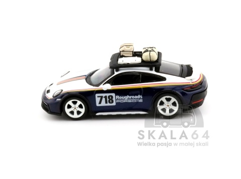 Porsche 911 Dakar #718 & Volkswagen ID. Buzz Porsche Centrum Gelderland Roughroads Set w skali 1:64
