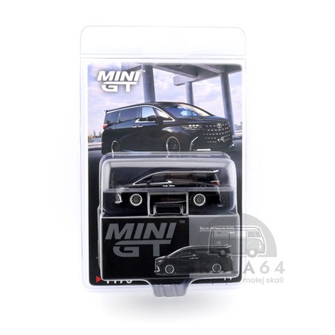 Model samochodu Toyota Alphard 40 KUHL Black w skali 1:64 - blister