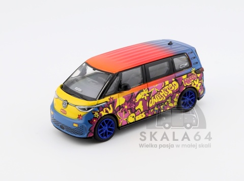 Model samochodu Volkswagen VW ID.Buzz  KW BBS w skali 1:64 - przód