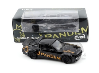 MODELMODEL Ford Mustang Pandem Black MM64-PM-002 1:64