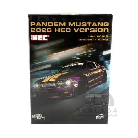 MODELMODEL Ford Mustang Pandem Purple Hobby Expo China 2026 MM64-PM-HEC2026 1:64
