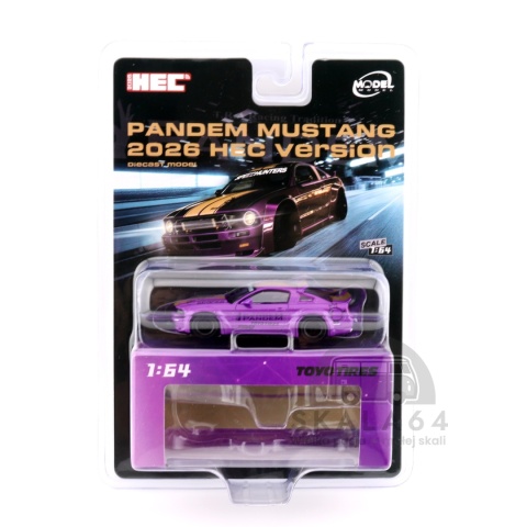 MODELMODEL Ford Mustang Pandem Purple Hobby Expo China 2026 MM64-PM-HEC2026 1:64