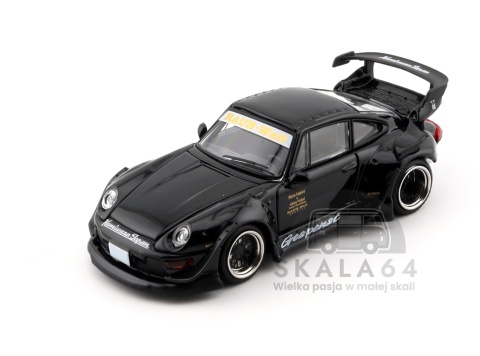 MODELMODEL Porsche 911 RWB 993 Black MM64-RWB993-004 1:64