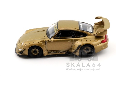 MODELMODEL Porsche 911 RWB 993 Gold MM64-RWB993-006 1:64