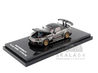 MOTORHELIX Honda S2000 J's Racing Moon Rock Metallic RHD 1:64 M65145
