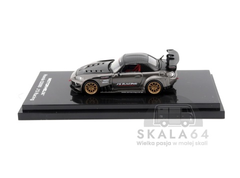 Model samochodu Honda S2000 J's Racing Moon Rock Metallic w skali 1:64 - bok