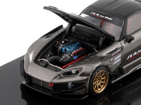 Model samochodu Honda S2000 J's Racing Moon Rock Metallic w skali 1:64 - detale