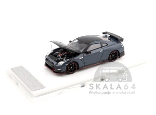 MOTORHELIX Nissan GT-R NISMO R35 Special Edition 2022 - NISMO Stealth Gray RHD 1:64 M63521