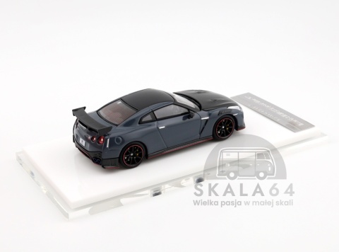Model samochodu Nissan GT-R NISMO R35 Special Edition 2022 - NISMO Stealth Gray w skali 1:64 - tył