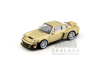 POP RACE PR64-132 Porsche 911 964 Singer DLS Turbo Gold PR640132 1:64