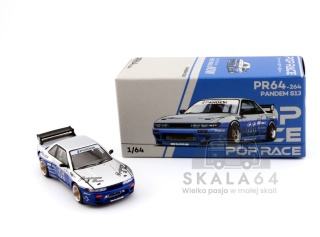 POP RACE PR64-264 Pandem Nissan Silvia S13 Moontech Blue PR640-264 1:64