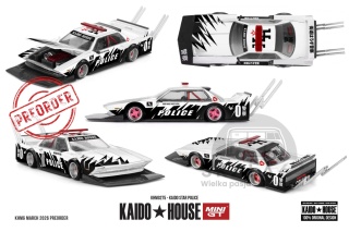 PREORDER MINI GT Kaido House 1985 Kaido Star Police KHMG275 1:64