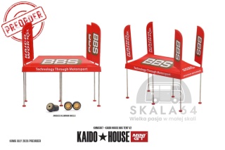 PREORDER MINI GT Kaido House KHMG307 2026 Kaido House Tent BBS V2
