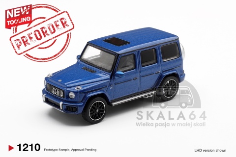 PREORDER MINI GT MGT01210-BL 2024 Mercedes-Benz G Class 63 AMG
