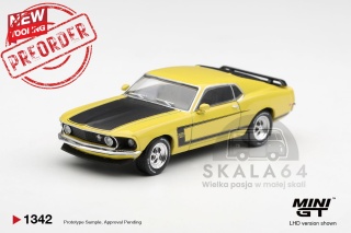 PREORDER MINI GT MGT01342-L 1969 Ford Mustang Boss 302