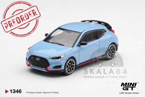 PREORDER MINI GT MGT01346-L Hyundai Veloster N Performance