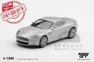 PREORDER MINI GT MGT01360-BL 2008 Aston Martin DBS