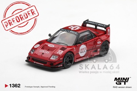 PREORDER MINI GT MGT01362-BL 2026 Mazda AZ-1 Liberty Walk LB40 Hinomarij