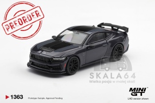 PREORDER MINI GT MGT01363-L 2025 Ford Mustang Dark Horse