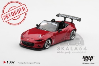 PREORDER MINI GT MGT01367-BL 2015 Mazda MX-5 (ND) Pandem Kodo