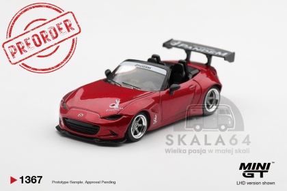 PREORDER MINI GT MGT01367-BL 2015 Mazda MX-5 (ND) Pandem Kodo