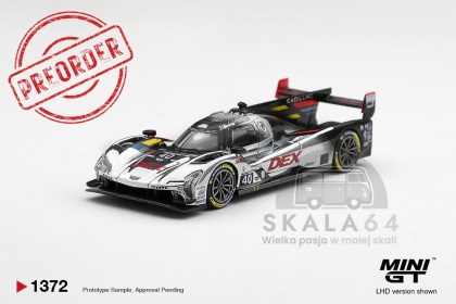 PREORDER MINI GT MGT01372-BL 2025 Cadillac V-Series R #40 Cadillac Wayne Taylor Racing Daytona 24 hrs